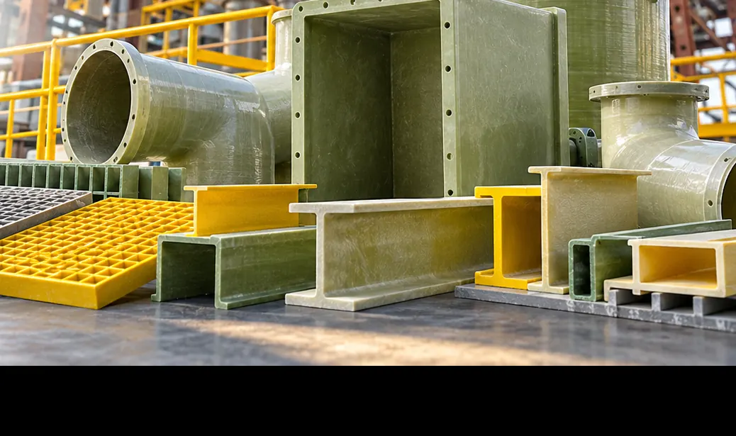 Illustrative fabricated industrial components