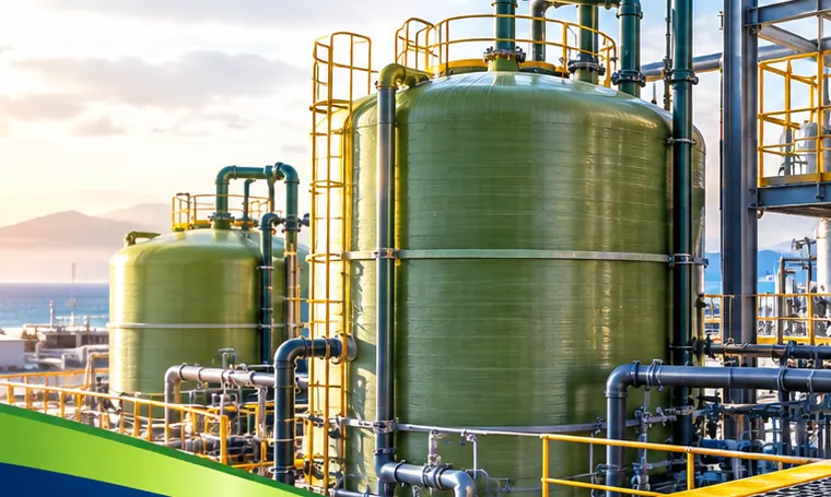 FRP Chemical Storage Tanks