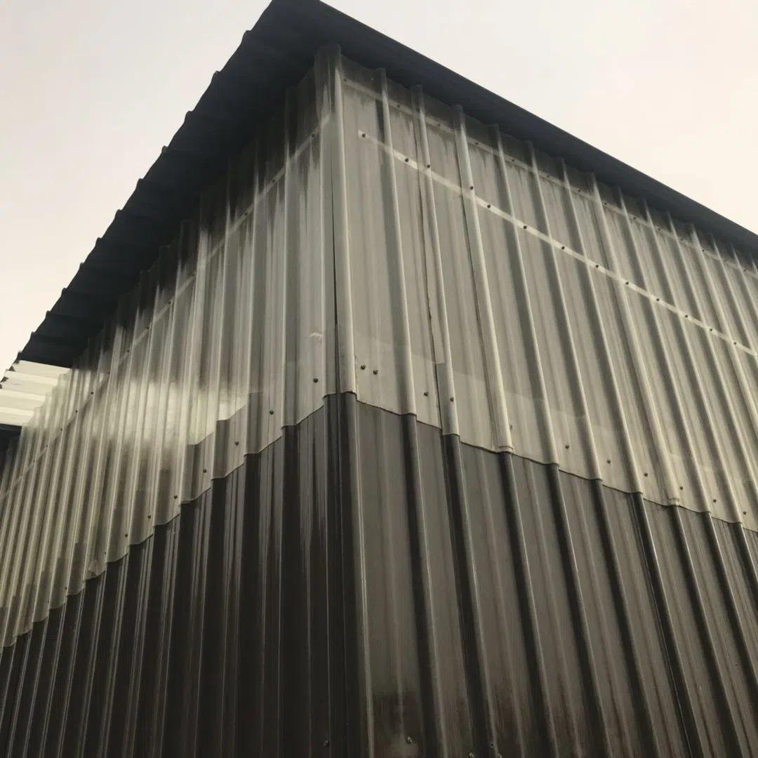 Industrial translucent wall cladding